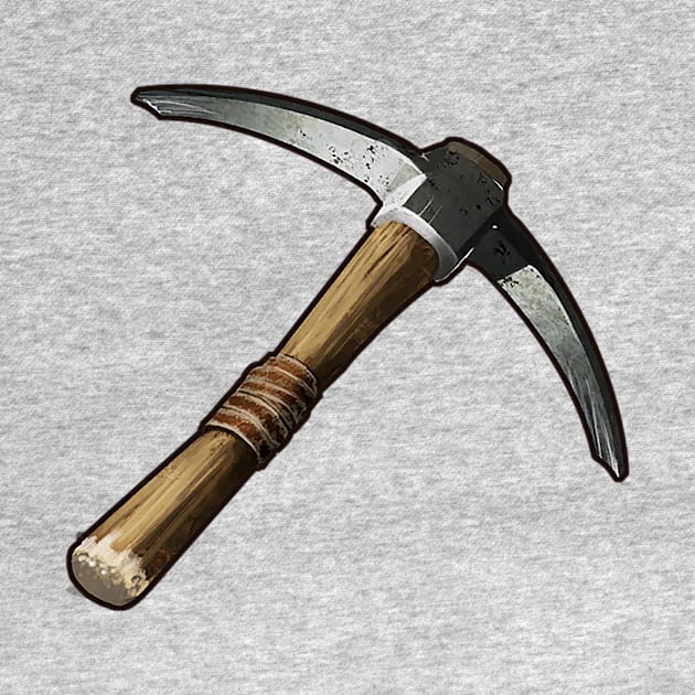 Pickaxe: for getting stone by rustafarian